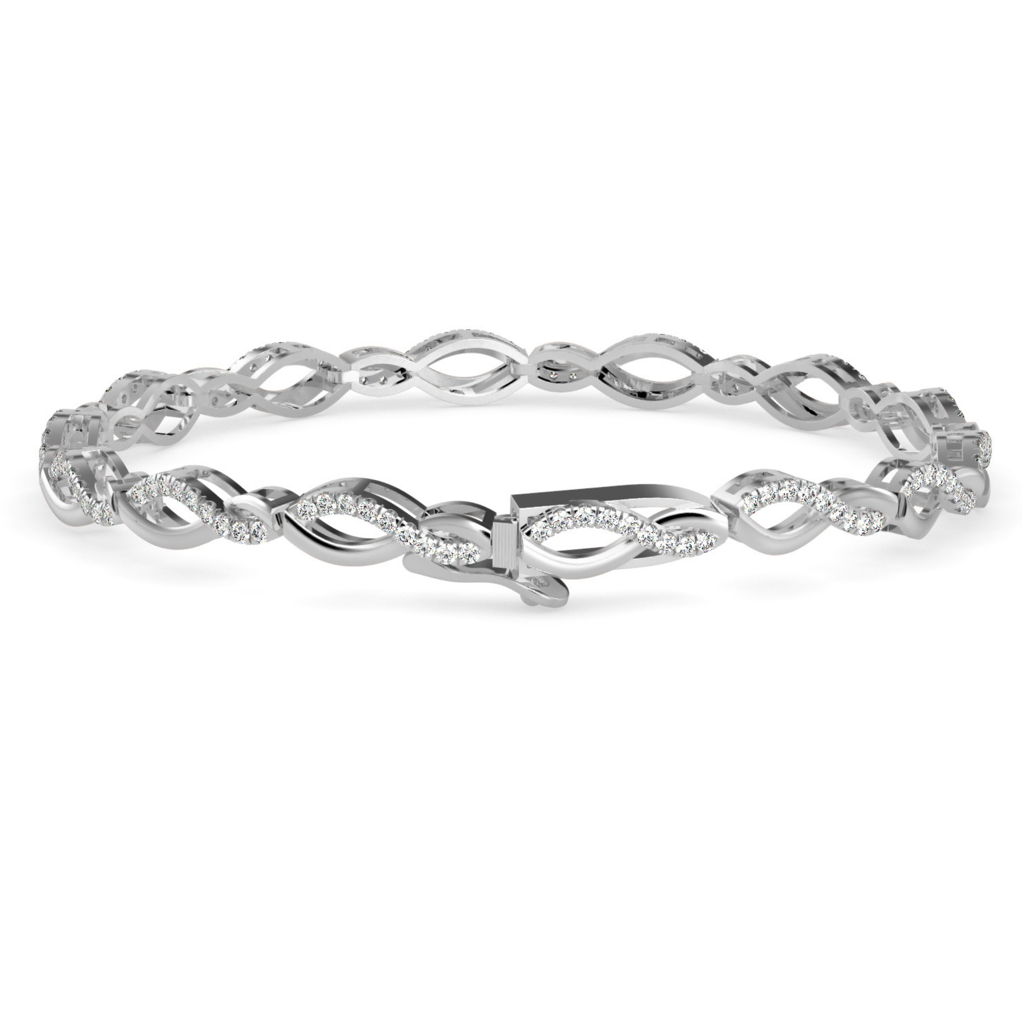 Luxury Look Designer Diamond Bracelet for Women